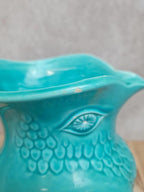 Pichet St-clément modèle Aigle 🐦 turquoise céramique vintage