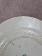 Assiette ancienne Clairefontaine modèle Rose de Noël