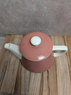 Théière vintage Villeroy & Boch Salam rose poudré