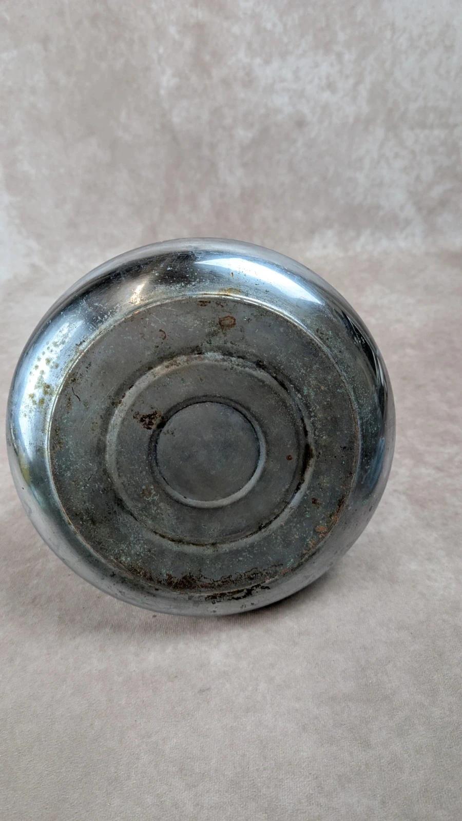 Cafetière vintage en inox et bakélite