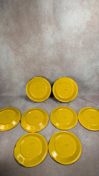 Lot de 8 assiettes plates Saint-clément vintage