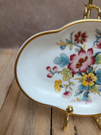 Petit plat vide-poche vintage Coalport Ming Rose