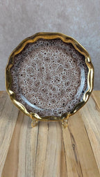 Assiette décorative signée Marius Giugé – Vallauris