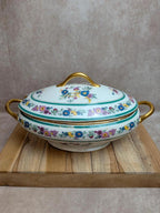 Soupière ancienne en porcelaine de Limoges S.c.d