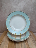 Lot de 4 assiettes creuses Lunéville modèle Senlis