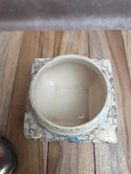 Sucrier anglais ancien English Ware Lancaster Sandland