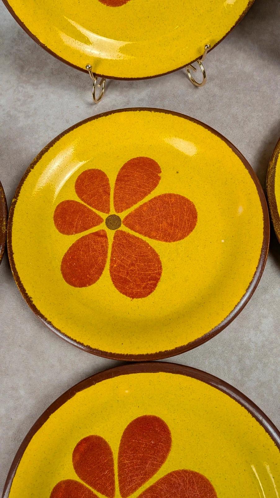 Lot de 8 assiettes plates Saint-clément vintage