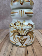 Grand vase bougeoir Keraluc Quimper Bo4 décor G6 – Georges Allier