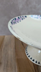 Coupe compotier sur pied Longchamp Terre de Fer modèle Cannes