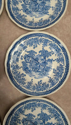 Lot de 6 assiettes à dessert Lunéville – modèle The Cottage
