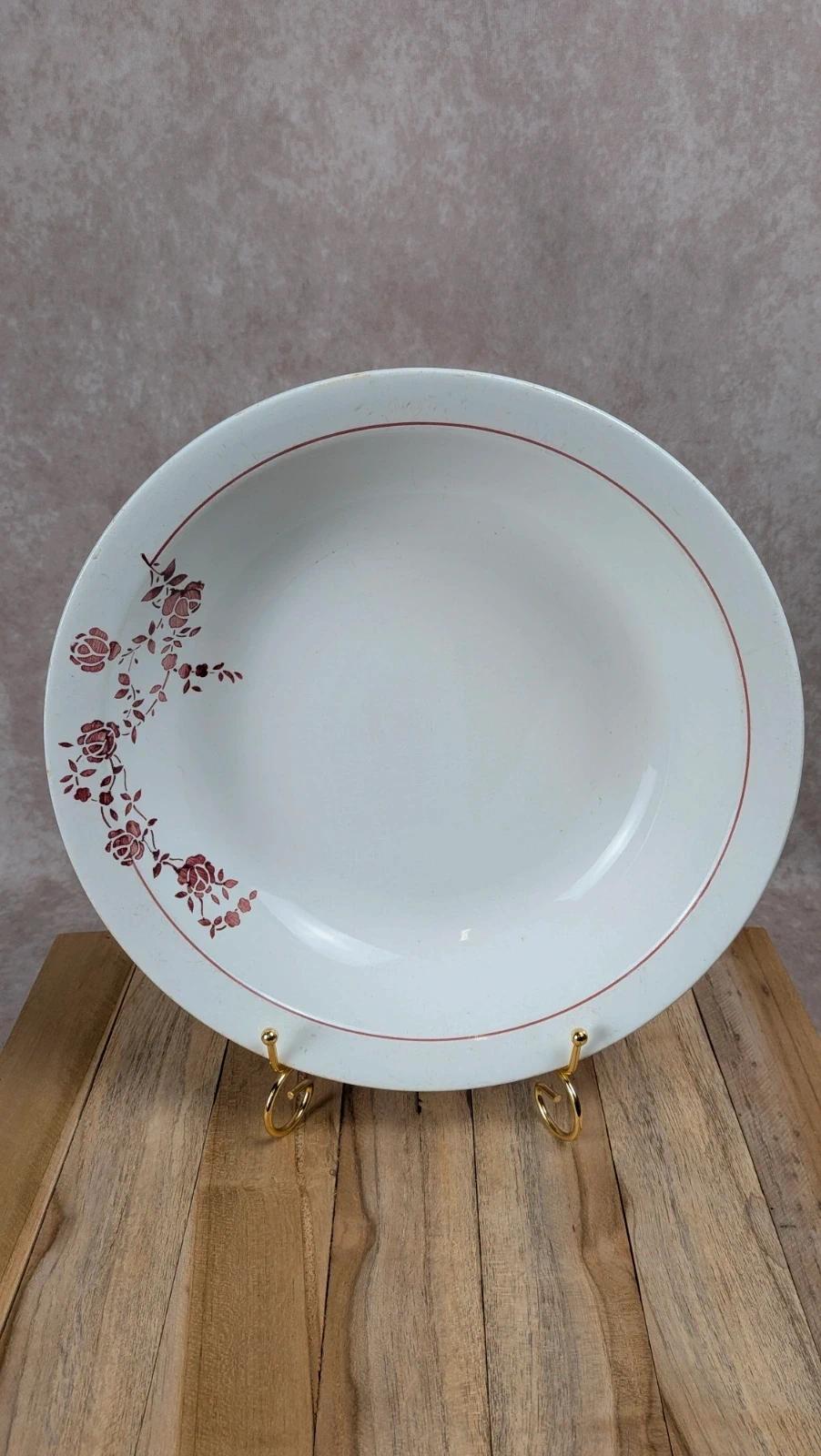 Plat rond creux Saint-amand modèle Marcel