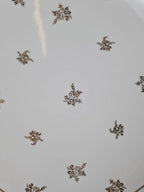 Plat ancien en porcelaine de Limoges Charles Ahrenfeldt – décor doré 🌿