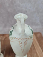Paire de vases Art nouveau Arnhem 🇳🇱 faïence peinte main vers 1911 🌿