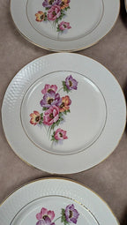 Lot de 6 assiettes plates Trieste – Moulin des Loups