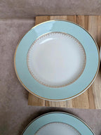 Lot de 4 assiettes creuses Lunéville modèle Senlis