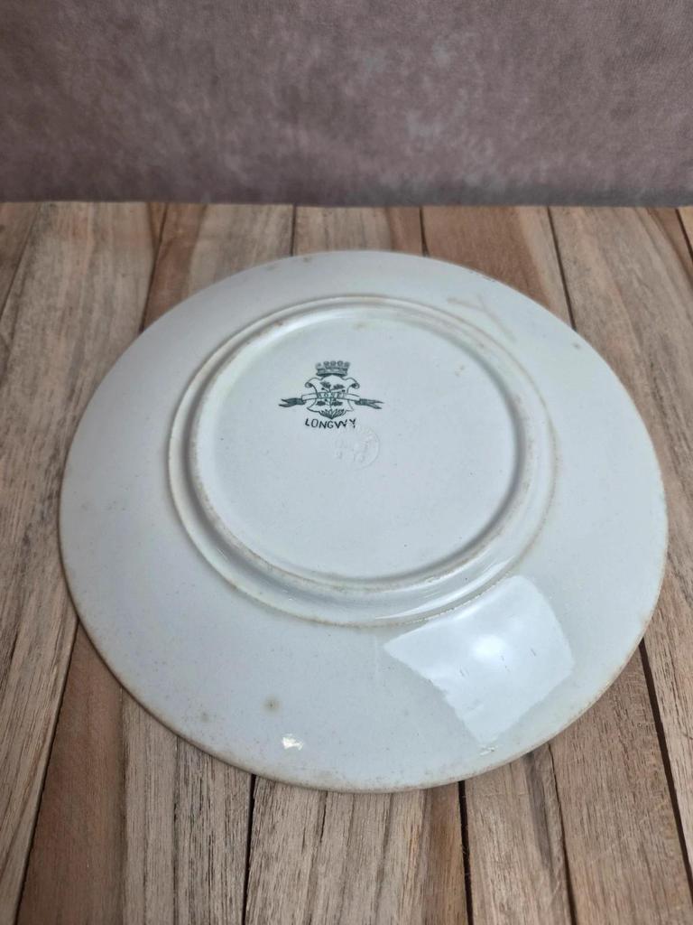 Tasse à chocolat Longwy La Samaritaine modèle Rose ancienne