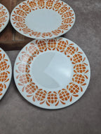 Lot de 6 assiettes semi-creuses Sarreguemines 🍊