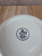 Bol Churchill England décor bleu floral – modèle style Finlandia / Blue Onion