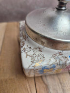 Sucrier anglais ancien English Ware Lancaster Sandland