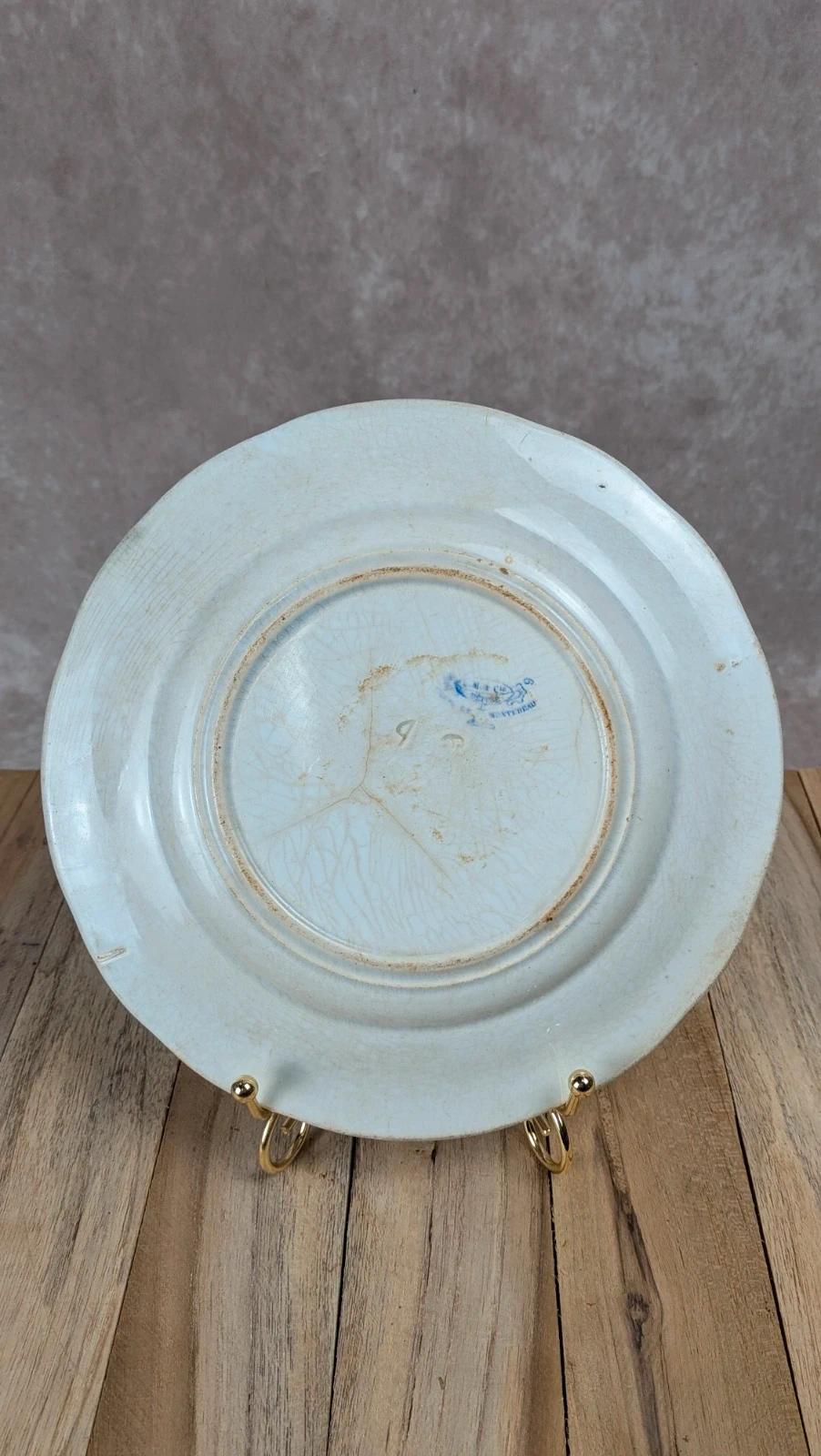 Assiette parlante ancienne Creil & Montereau – Les Ombres Chinoises n°4
