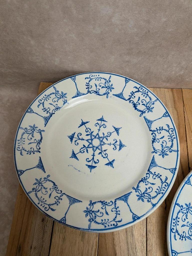 Assiettes Terre de Fer Moulin des Loups – Modèle Saxe