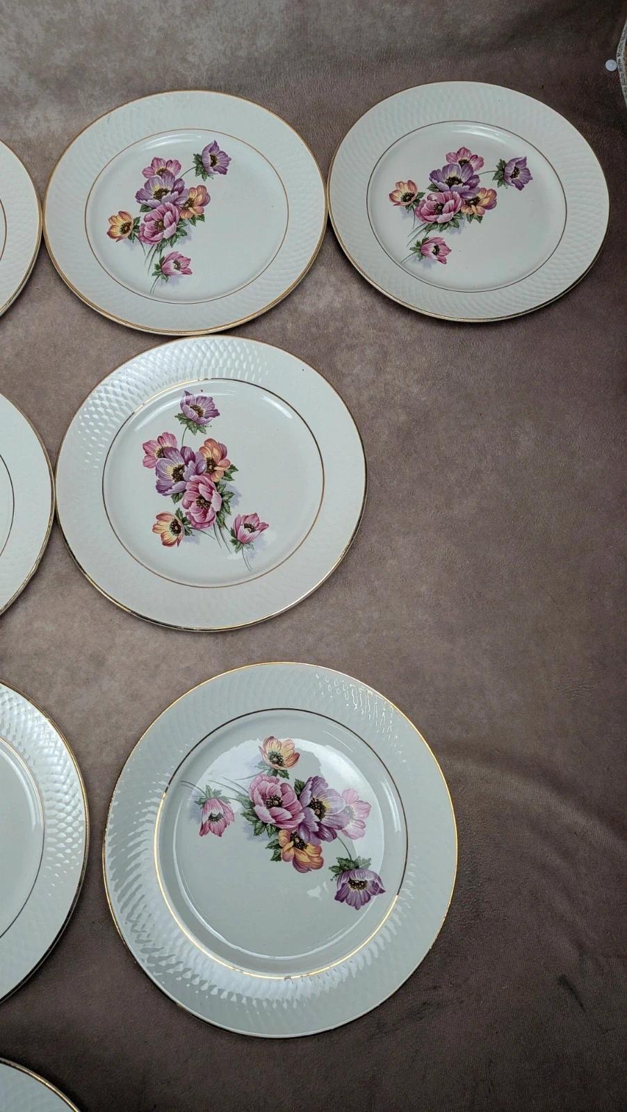 Lot de 16 assiettes plates Trieste – Moulin des Loups