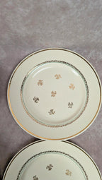 Lot de 6 assiettes plates Gien