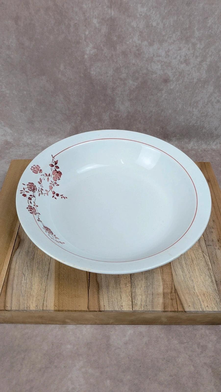 Plat rond creux Saint-amand modèle Marcel