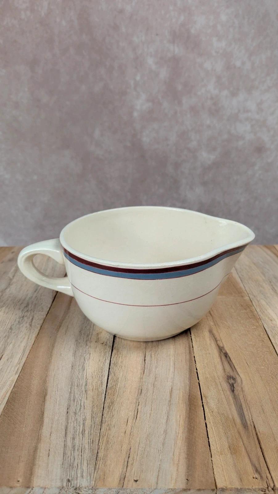 Saucière vintage Céranord Saint-amand – Modèle Bordeaux
