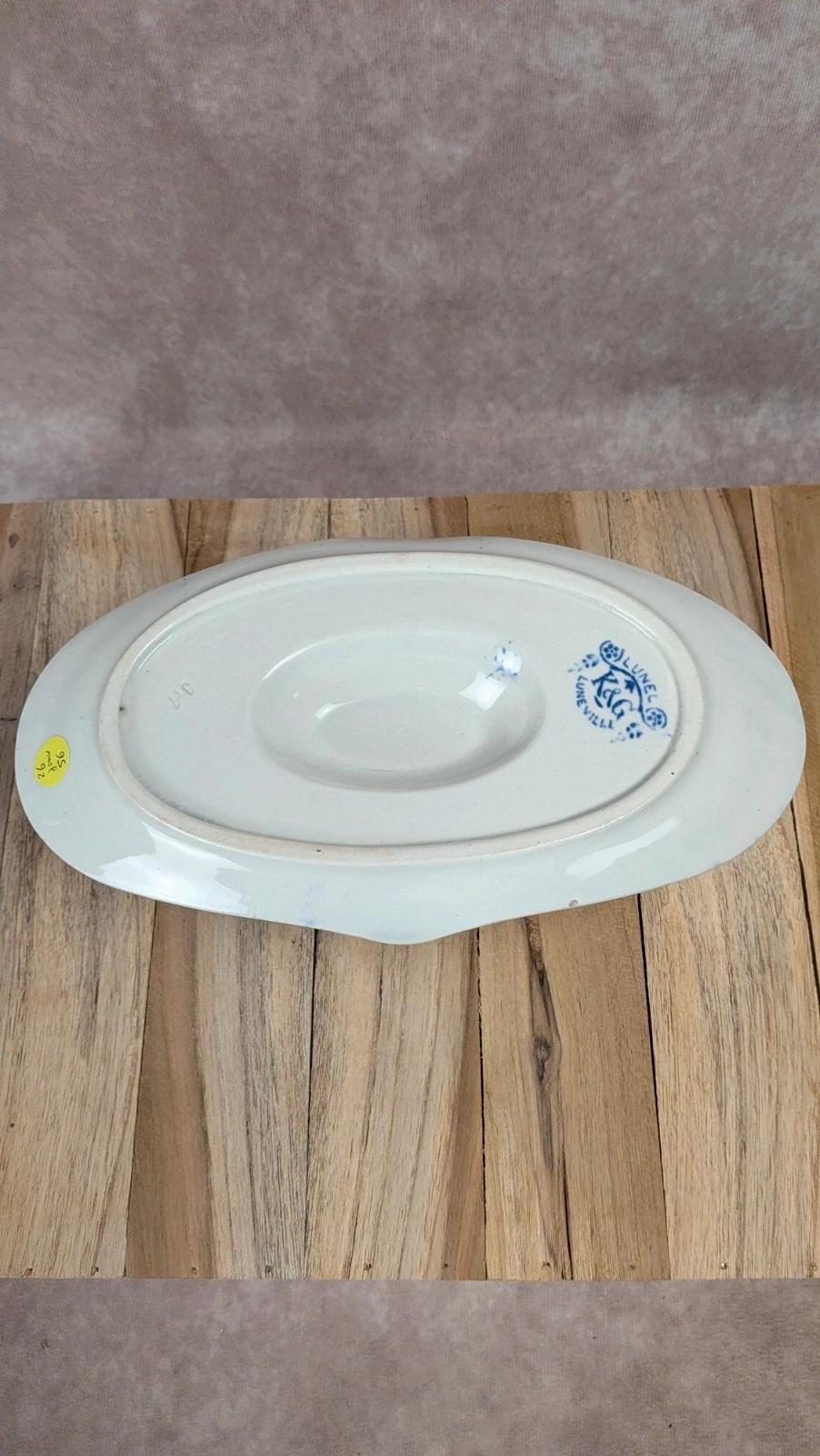 Saucière ancienne K&g Lunéville – Modèle Lunel