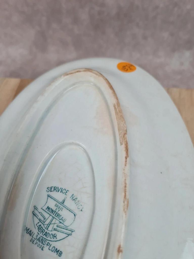 Saucière ancienne Creil & Montereau – Service Nancy