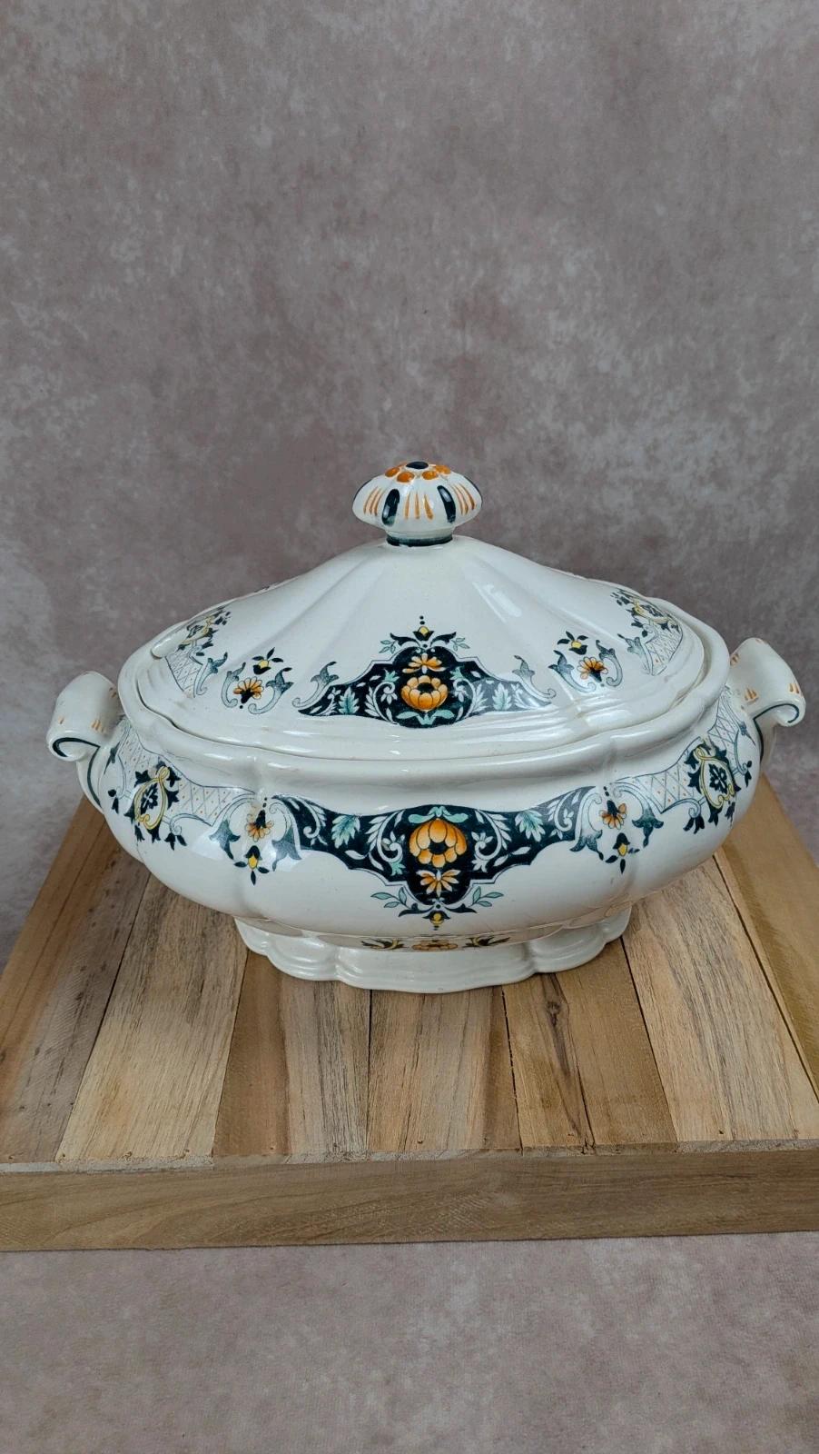 Grande soupière vintage Longchamp