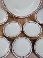 🌸 Lot ancien 10 coupelles + grand saladier 🍃