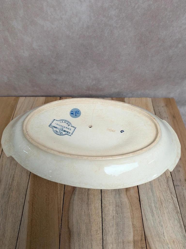 Saucière Terre de fer Sarreguemines Digoin modèle Alger