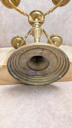 Chandelier ancien en laiton 5 branches