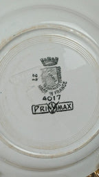 Lot de 2 assiettes creuses anciennes Saint-amand – Primax
