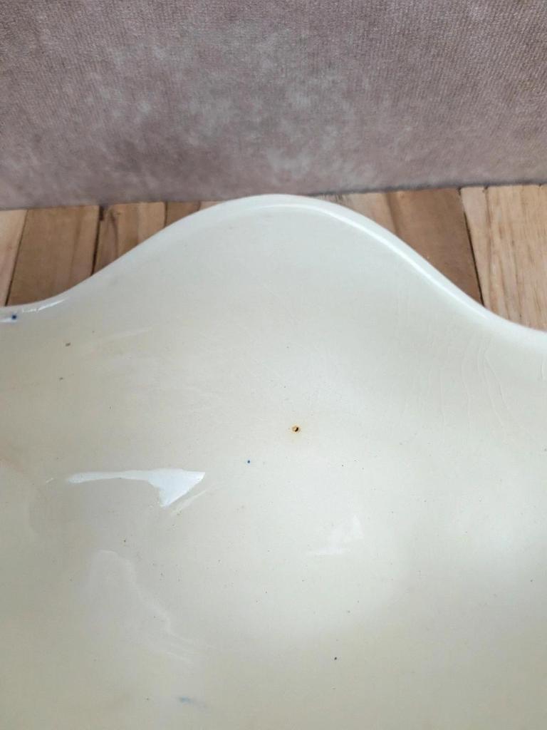 Saucière Terre de fer Salins modèle Damier
