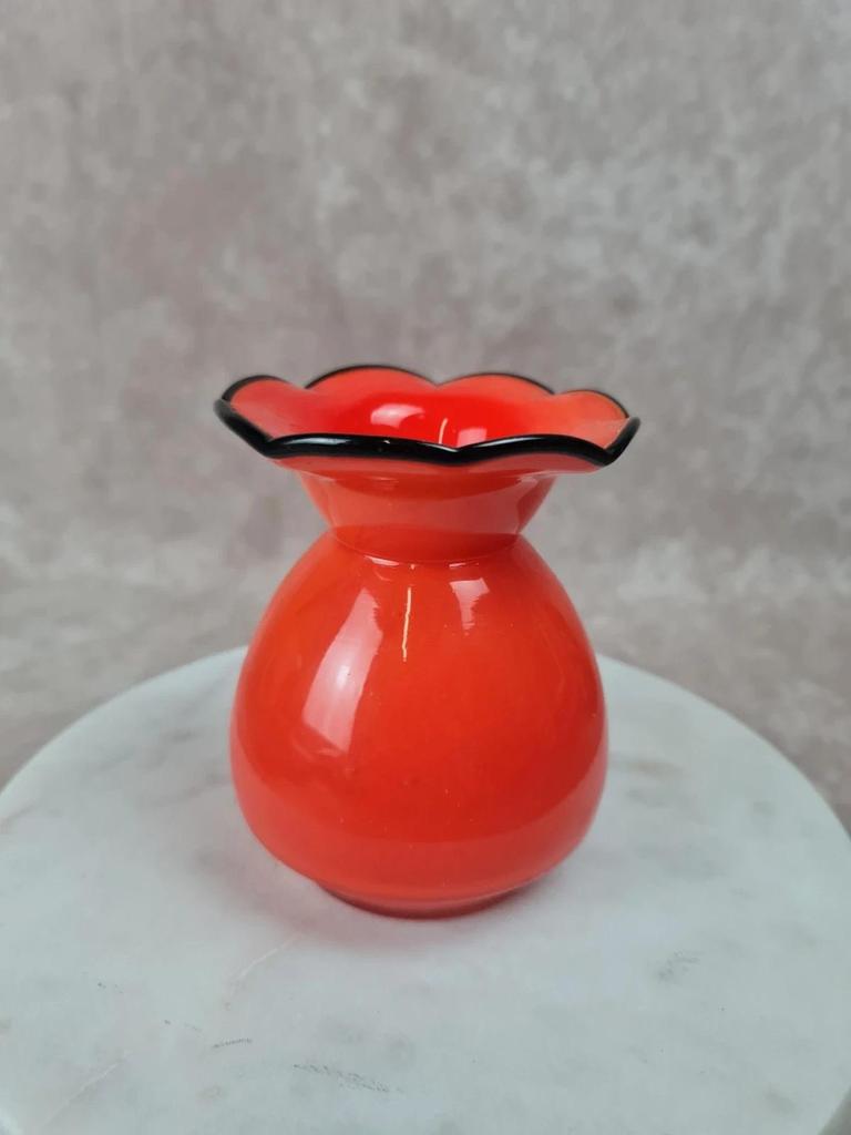 Vase Art Déco style Tango, attribué à Michael Powolny Loetz