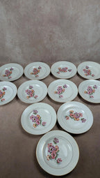 Lot de 11 assiettes creuses Trieste – Moulin des Loups