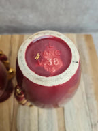 Paire de vases vintage Pl France – manufacture Poët-laval – modèle V38 bis 🌺