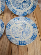 Coupelles Terre de fer L. Bertrand Bordeaux décor cigognes anciennes 💙