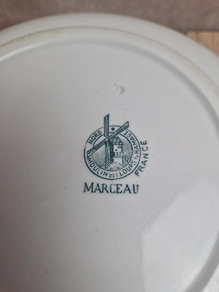Plat creux rond Moulin des Loups – Modèle Marceau