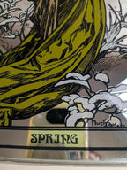 Miroir Art-nouveau Alphonse Mucha – Le Printemps