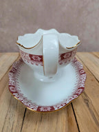 Saucière Seltmann Weiden Bavaria Theresia rouge