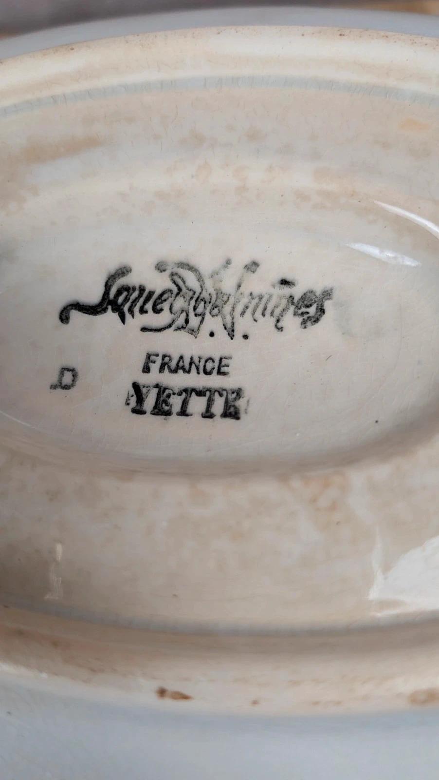 Saucière Sarreguemines – Modèle Yette