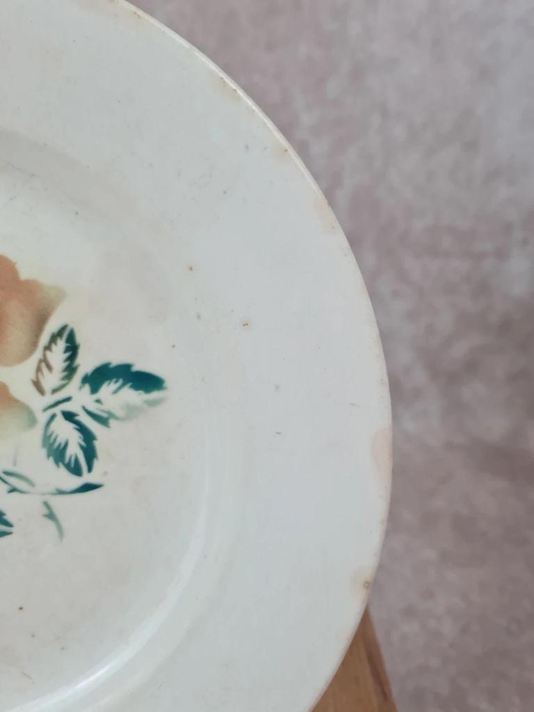 Assiette ancienne Digoin Sarreguemines – modèle Choc 1923