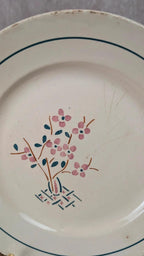 Assiette ancienne K&g Lunéville – modèle Lorraine