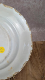 Assiette ancienne Sarreguemines – Modèle “flore”