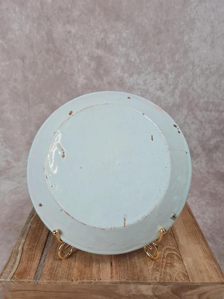 Assiette creuse ancienne décor japonisant pagode 🌿