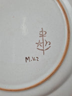 Assiette Faïencerie de Pornic